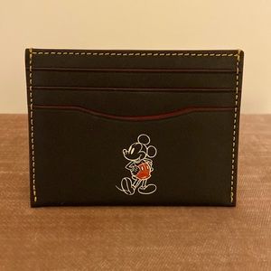 Disney x Coach Mickey Mouse card holder